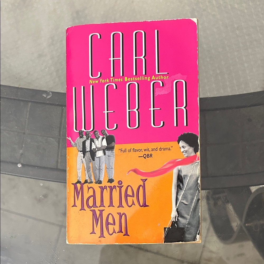 Pink and Orange 'Married Men' Book by Carl Weber
